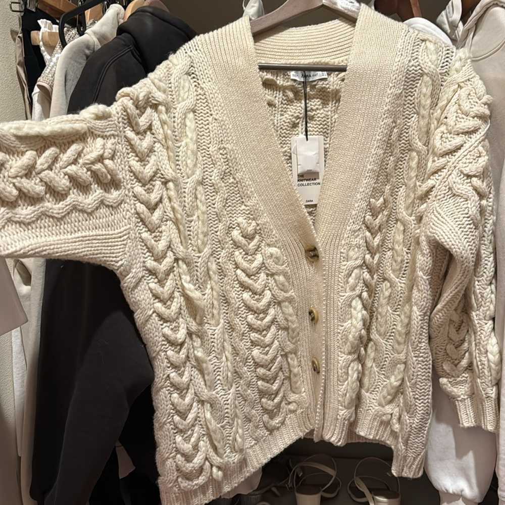 Zara cardigan. Never worn.